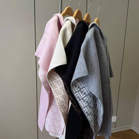 Pre Order Luxury Hooded Poncho