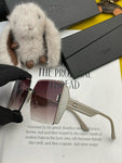 Pre Order Sparkle Logo Square Sunglasses