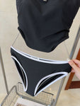Pre Order Luxury Logo Strap Top Bikini Set