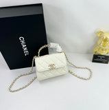 Pre Order Mini Crossbody Luxury Logo Chain Bag (6 Colours)