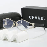 Pre Order Luxury Metal Frame Logo Cat Eye Sunglasses (5 Colours)