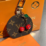 Pre Order Cherry Mirror Luxury Logo Design Keychain