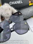 Pre Order Luxury Black Logo Shades