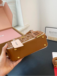 Pre Order Napa Luxury Logo Leather Bag