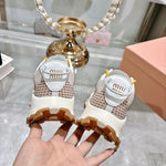 Pre Order Tech Fabric Luxury Logo Trainers