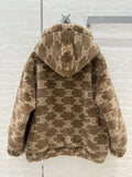 Pre Order Luxury Design Fur Coat With Hood