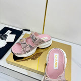 Pre Order Luxury Logo Snake Print Sandals (3 Colours)