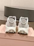 Pre Order Tech Fabric Luxury Logo Trainers