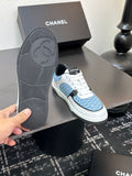 Pre Order Luxury Patch Denim Low Trainers