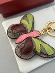Pre Order Butterfly Luxury Logo Design Keychain