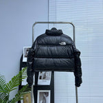 Pre Order Cropped Puff Coat In Black