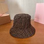 Pre Order Luxury Double Letter Design Logo Bucket Hat