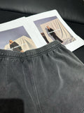 Pre Order Luxury Aw Logo Charcoal Short & Bomber Jacket Set