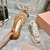 Pre Order Tech Fabric Luxury Logo Trainers